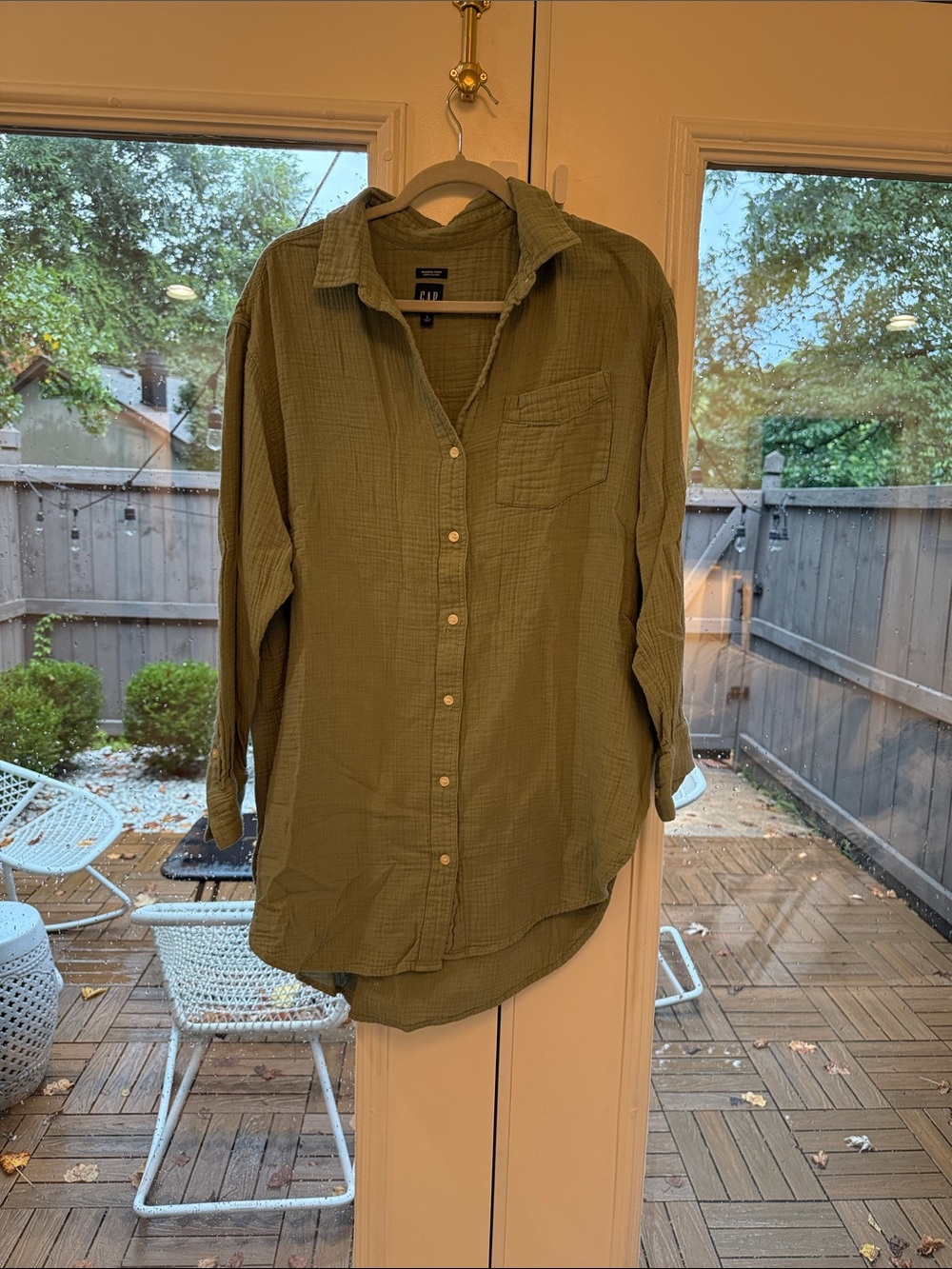 GAP Olive Green Weekend Tunic